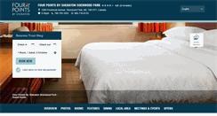 Desktop Screenshot of fourpointssherwoodpark.com